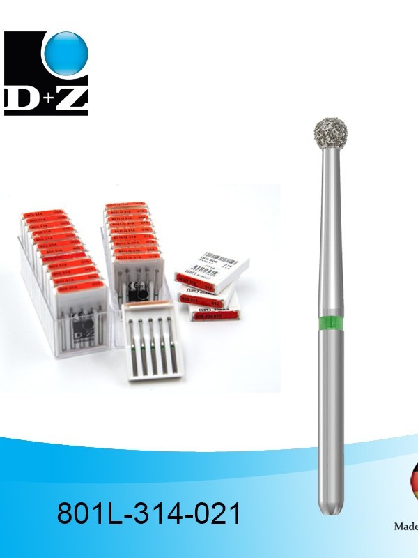 D+Z临床金刚砂车针球形 801系列