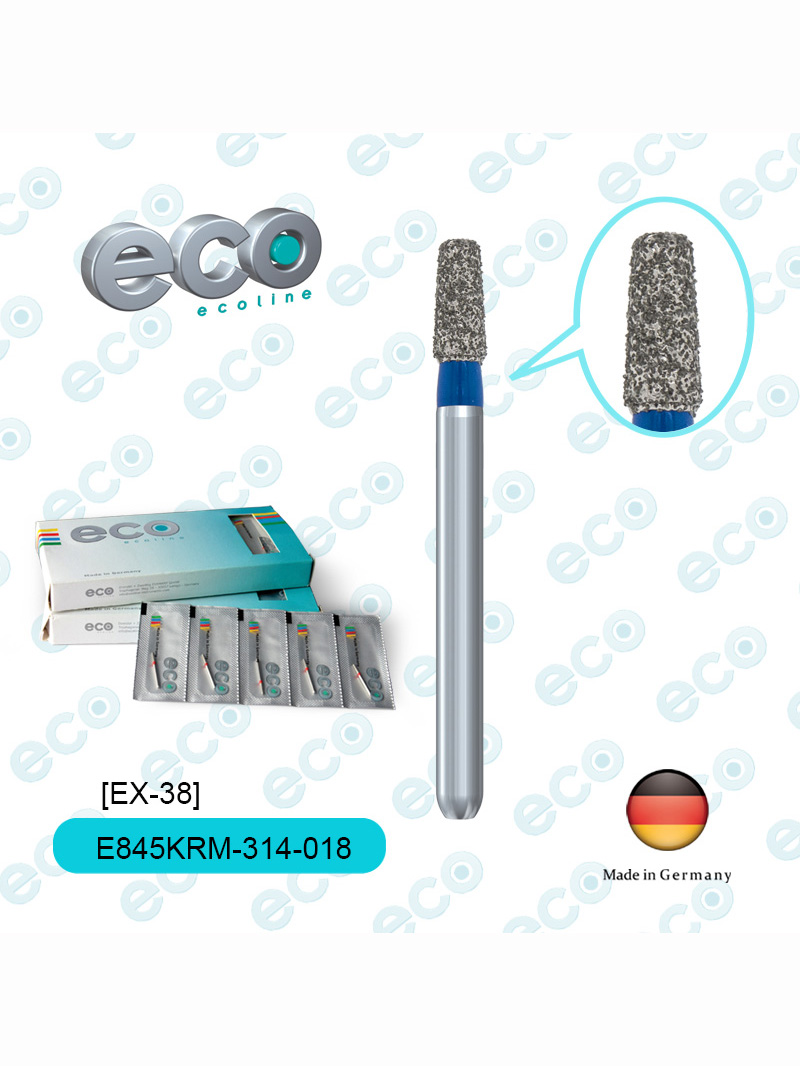 Eco金刚砂车针球形E845系列