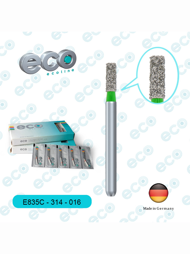 Eco金刚砂车针球形E835系列
