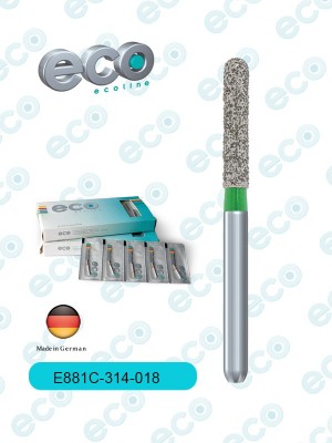 Eco金刚砂车针圆柱形E881系列3
